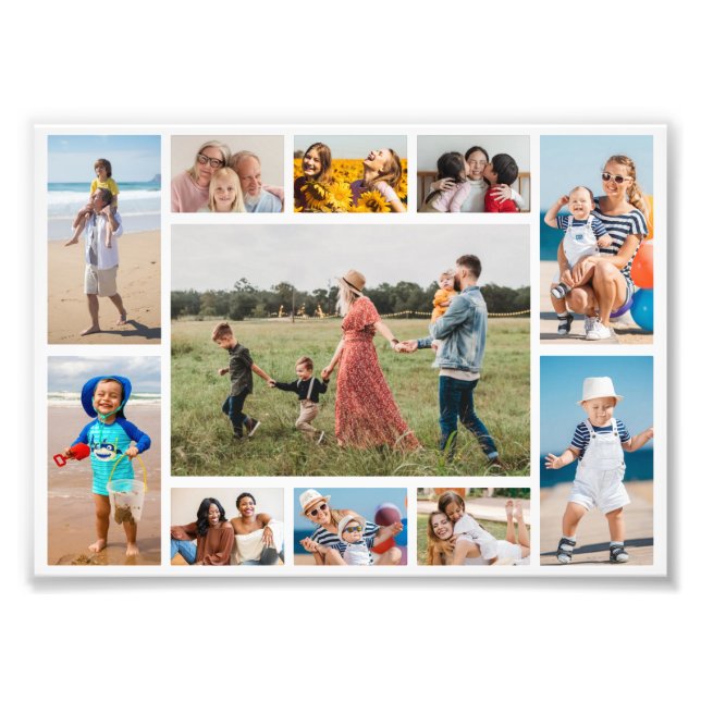 Crea tu propia ampliación de fotos de 11 Collages  (Frente)