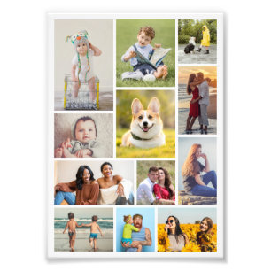 Crea tu propia ampliación de fotos de 12 Collages 