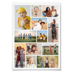 Crea tu propia ampliación de fotos de 12 Collages 