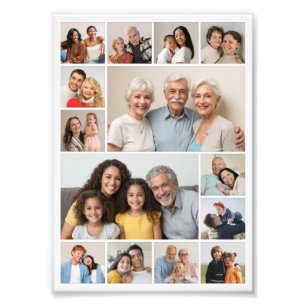Crea tu propia ampliación de fotos de 14 Collages 