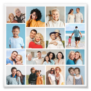Crea tu propia ampliación de fotos de 15 Collages
