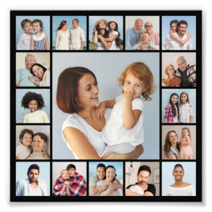 Crea tu propia ampliación de fotos de 17 Collages 