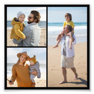 Crea tu propia ampliación de fotos de collage de 3