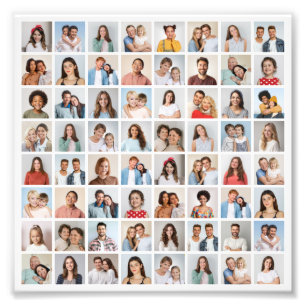 Crea tu propia ampliación de fotos de collage de 6
