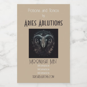 Crea tu propia astrología mística Aries Zodiac