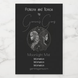 Crea tu propia astrología mística Gemini Zodiac