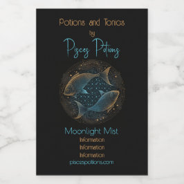 Crea tu propia astrología mística Pisces Zodiac