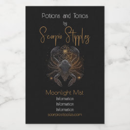 Crea tu propia astrología mística Scorpio Zodiac