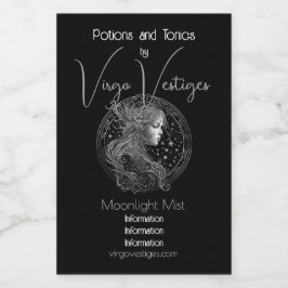 Crea tu propia astrología mística Virgo Zodiac