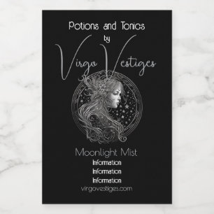 Crea tu propia astrología mística Virgo Zodiac