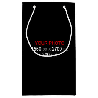 Crea tu propia bolsa de regalo de 2 fotos pequeña