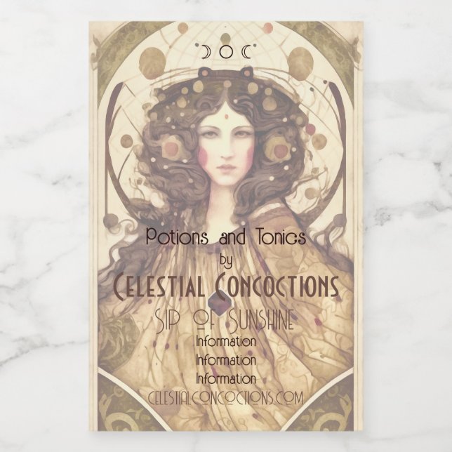 Crea tu propia bruja victoriana (Etiqueta única)