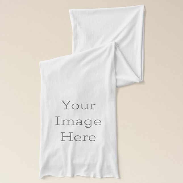 Bufanda de algodón, Blanco (Izquierda)