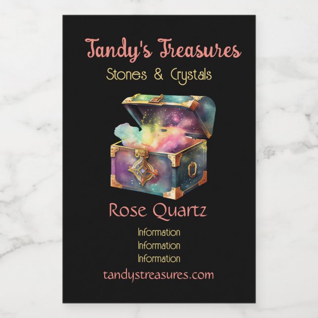 Crea tu propia caja mágica de momentos de tesoro (Etiqueta única)