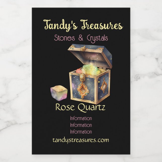 Crea tu propia caja mágica y tu propia joya (Etiqueta única)