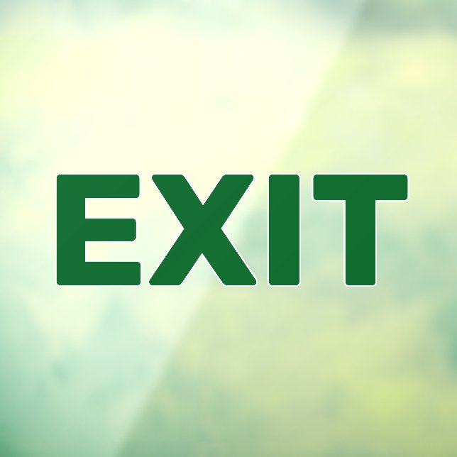 Crea Tu Propia Calcomanía de Ventana de Salida Per (Hoja 3)