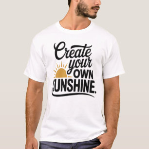 Crea tu propia camiseta con cita motivacional de s