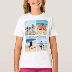 Crea tu propia camiseta con collage de fotos y tex