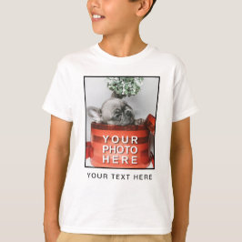 Crea tu propia camiseta con foto y texto personali
