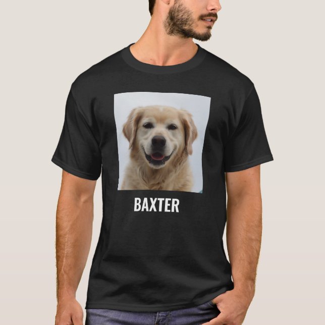 Crea tu propia camiseta de fotos de perro Mascota (Anverso)