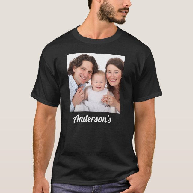 Crea tu propia camiseta fotográfica familiar (Anverso)