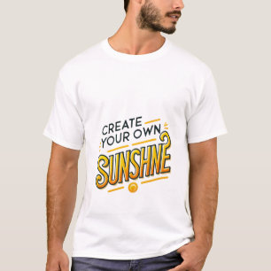 Crea tu propia camiseta Sunshine - Post Minimalist