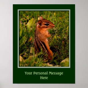 Crea tu propia cita: Bebé, Chipmunk, arte animal