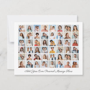 Crea tu propia Colage de 48 Fotos con Tarjeta de F