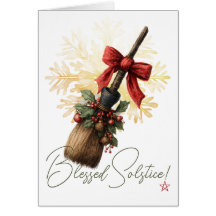 Crea Tu Propia Escoba de Yule con Bayas de Acebo y