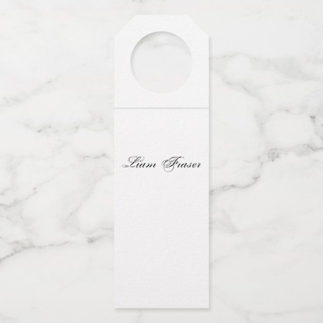 Crea tu propia etiqueta colgante genial para botel (Anverso)