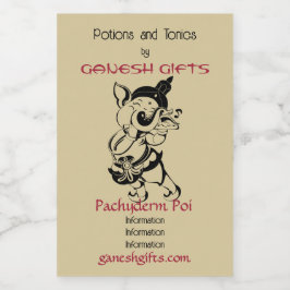 Crea tu propia flauta de ganesh de oro y negro