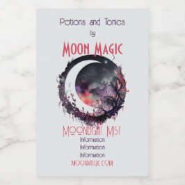 Crea tu propia floral Boho Crescent Moon