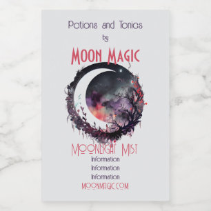 Crea tu propia floral Boho Crescent Moon