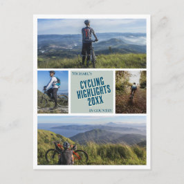 Crea tu propia foto de bicicleta postal