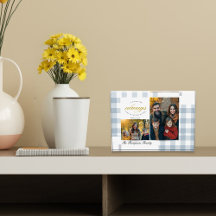 Crea tu propia Foto de Familia en Azul Polvoriento