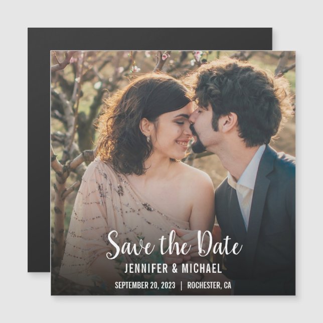 Crea tu propia foto Guardar la tarjeta magnética D (Anverso/Reverso)