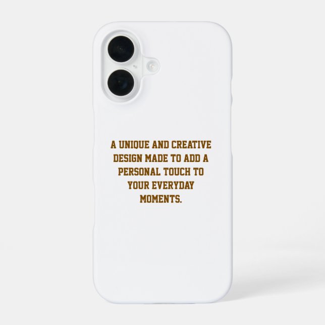 Crea tu propia funda para iPhone 16 Slim (Reverso )