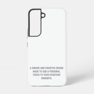 Crea tu propia funda para Samsung Galaxy S22
