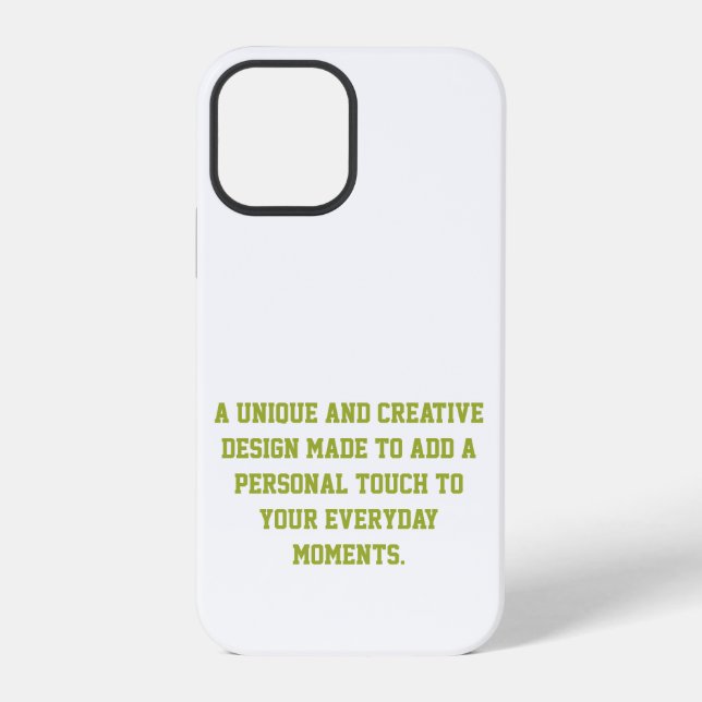 Crea Tu Propia Funda Resistente para iPhone 12 Pro (Reverso )