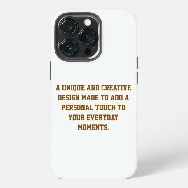 Crea tu propia funda resistente para iPhone 13 Pro (Reverso )