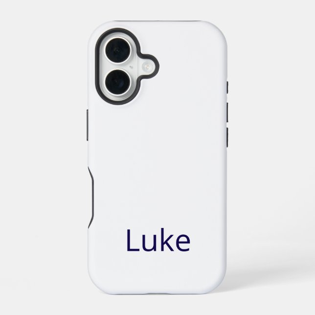 Crea Tu Propia Funda Robusta para iPhone 16 (Reverso )