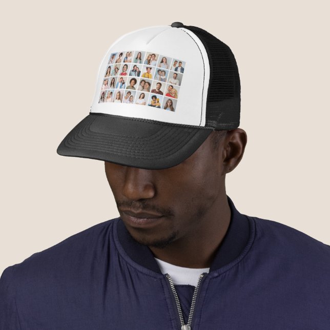 Crea tu propia gorra de camionero con collage de 2 (In situ)