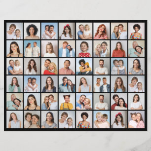 Crea tu propia hoja de collage de 48 fotos