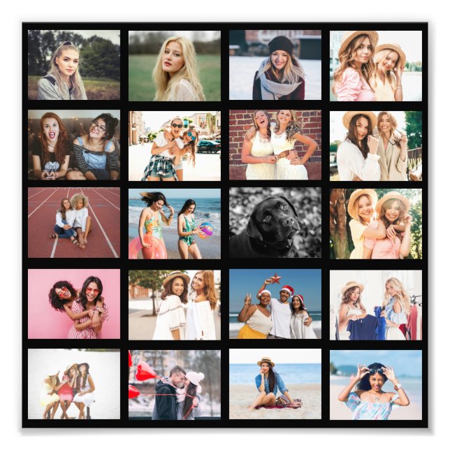 Crea tu propia impresión de fotos de Keepsake (Frente)