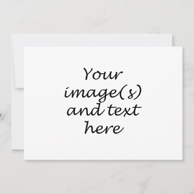 Crea tu propia invitación (Anverso)