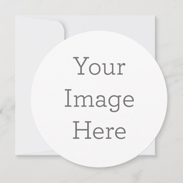 Invitación plana, Tamaño: 13,3 cm x 13,3 cm, Papel: Mate Signatura, Esquinas: Circular, Sobres: Blanco, Calidad de impresión: Estándar (Anverso)