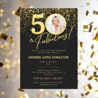 Crea tu propia invitación de cumpleaños fabulosa c