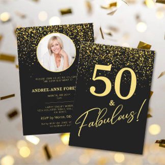 Crea tu propia invitación de cumpleaños fabulosa c