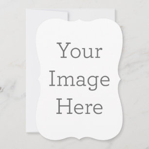 Crea tu propia invitación de soporte de 5" x 7"