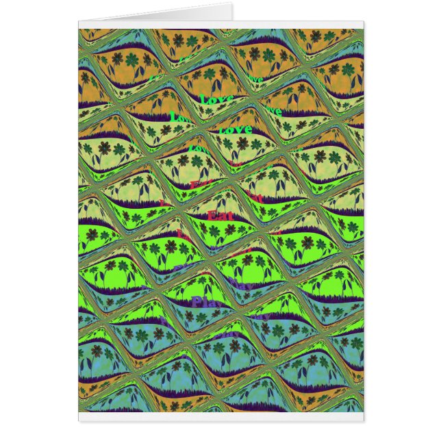 Crea tu propia isla floral retro de diversión (Frente)